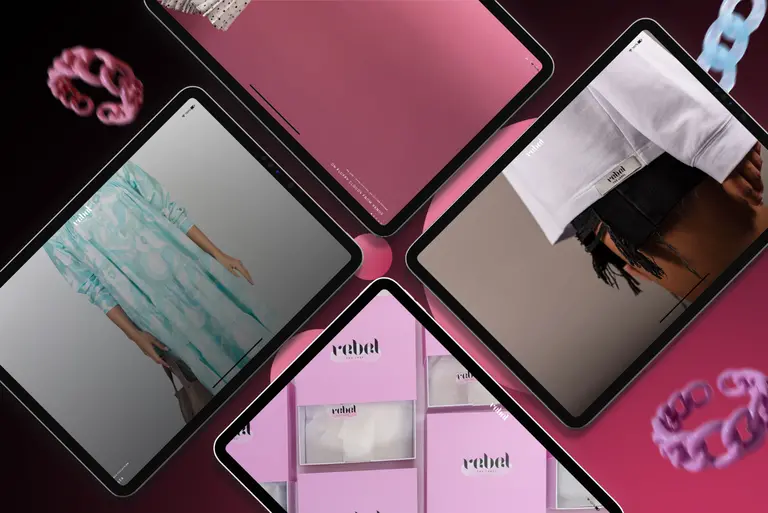 Rebel The Label, Designed in Venus, Made in UAE.