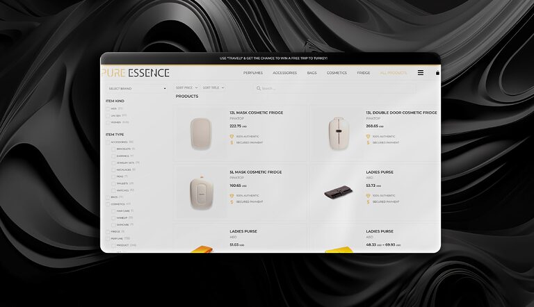 Pure Essence the Fragrance online store.